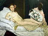 Paris Musee D'Orsay Edouard Manet 1865 Olympia 